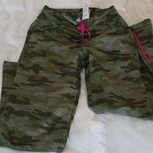 Girls L.L. Bean mountain fleece jogger M 10/12